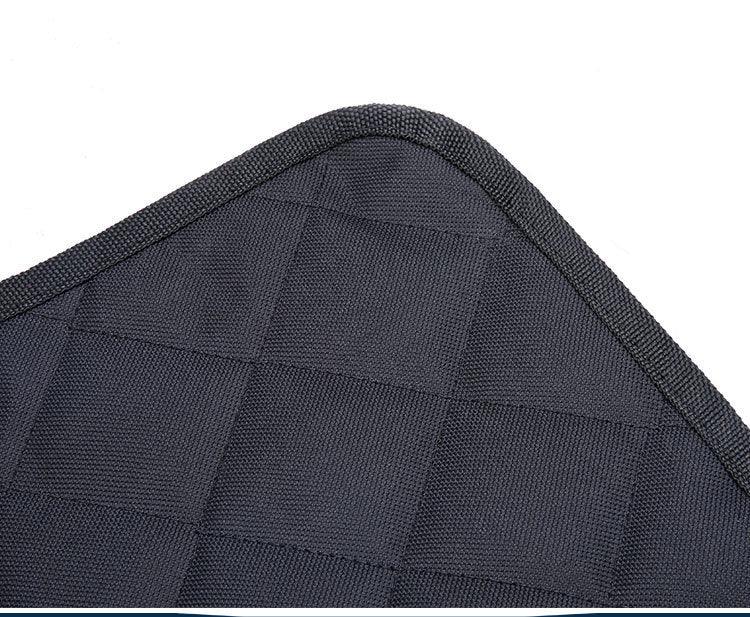 Dog Car Seat Cover with Mesh Window, Hammock Design & Storage Pocket