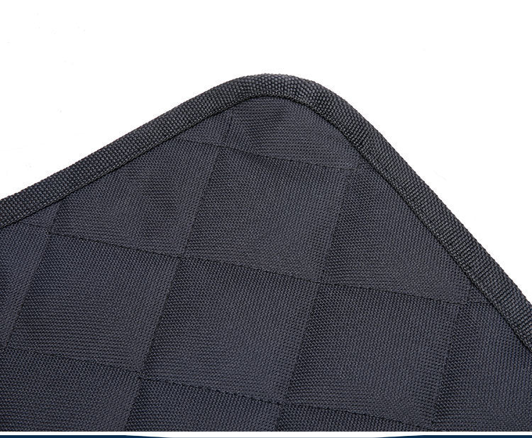 Dog Car Seat Cover with Mesh Window, Hammock Design & Storage Pocket