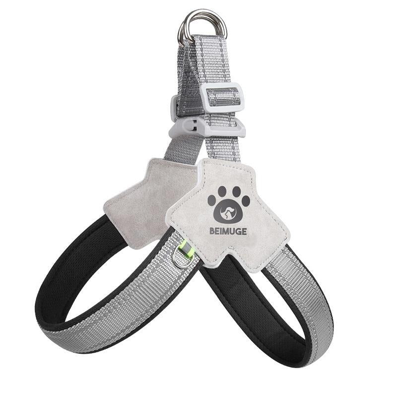 No-Pull Pet Harness with Leash Set – Adjustable Reflective Dog & Cat Harness for Walking & Training
